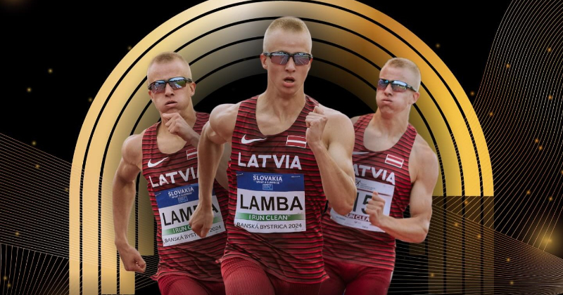 Emīls Lamba &ndash; Gada U18 vieglatlēts 