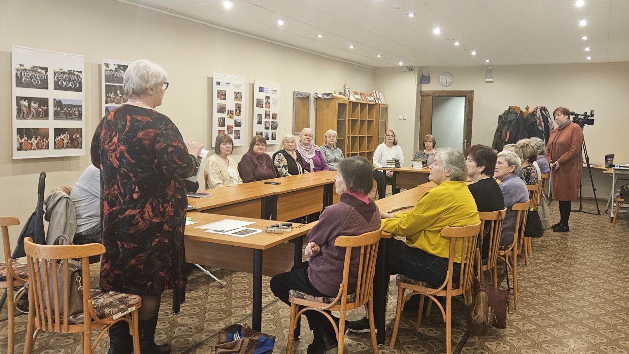 Viesītē aktīvi darbojas senioru klubiņš