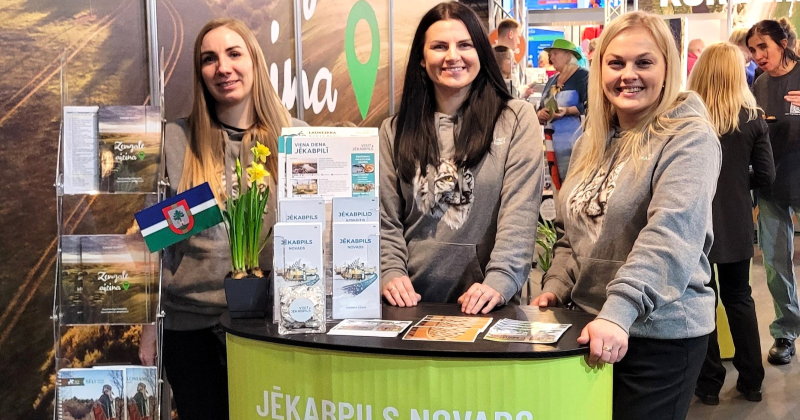 Iepazīsti Jēkabpils novadu, Sēliju un Zemgali tūrisma izstādē "Balttour"!