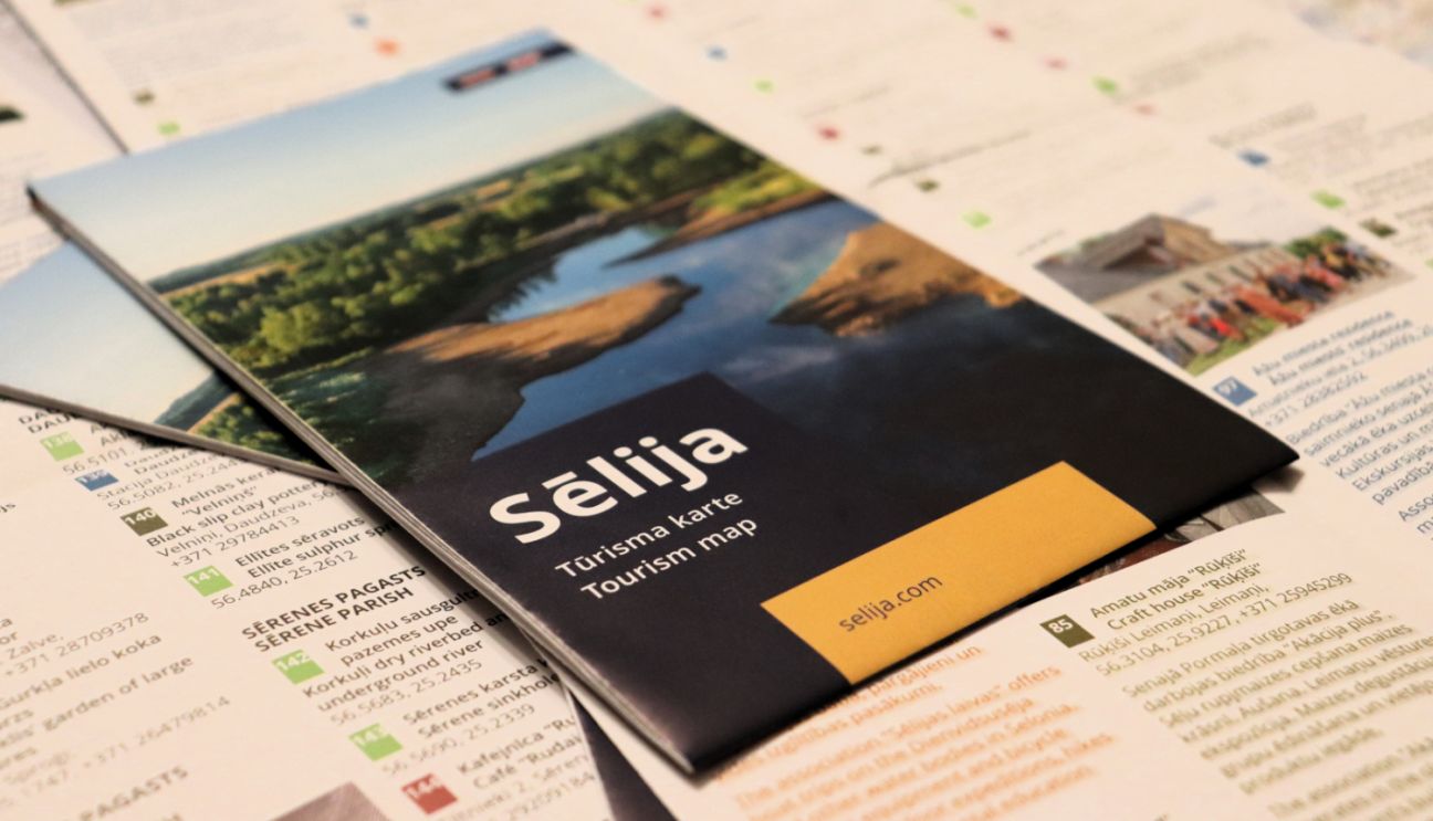 Izdota jauna Sēlijas tūrisma karte