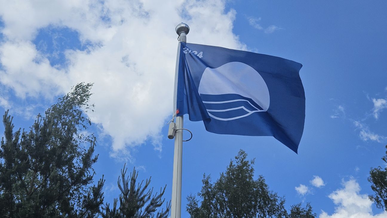 Jēkabpilī šogad atkal plīvos Zilais karogs