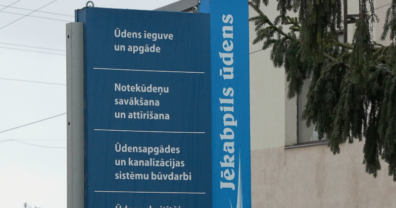 Kavējas SIA "Jēkabpils ūdens" rēķinu izsūtī&scaron;ana