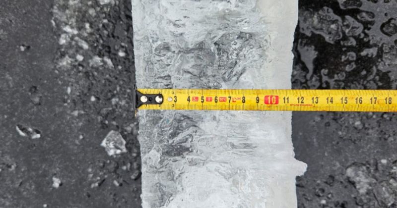 Veikti ledus biezuma mērījumi Jēkabpils novada lielākajās ūdenstilpēs