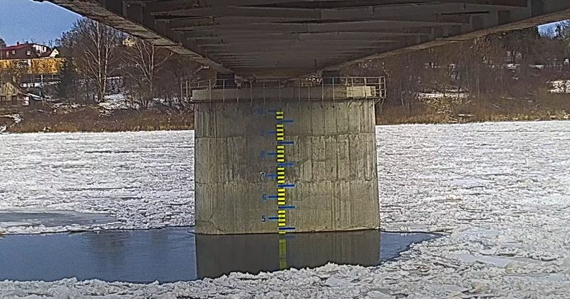 Seko līdzi ūdens līmenim Daugavā pie Jēkabpils!