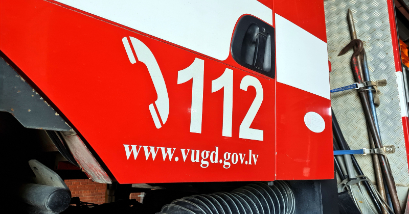 Daudzeses pagastā izcēlies ugunsgrēks pirtī