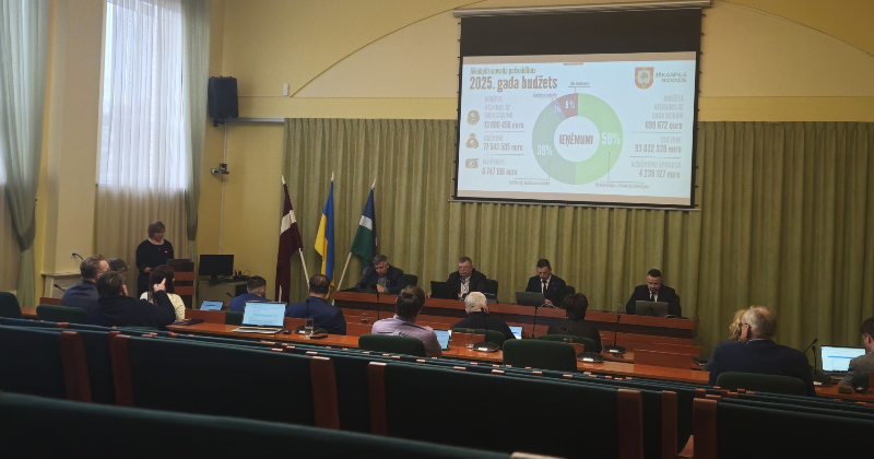 Ieskats, kā noritēja Jēkabpils novada pa&scaron;valdības budžeta apstiprinā&scaron;ana