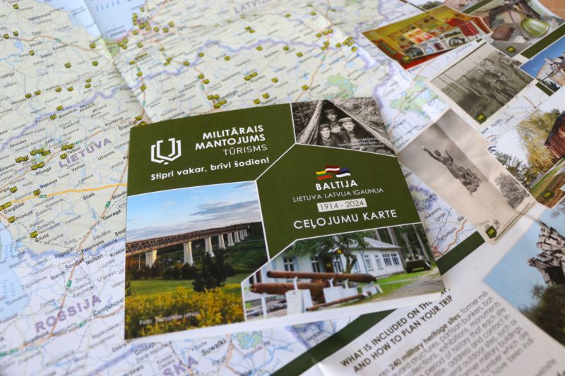 Apkopots militārā mantojuma tūrisma piedāvājums