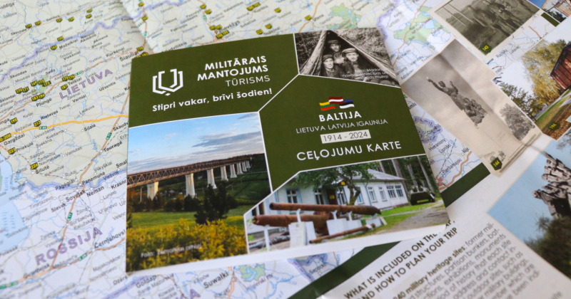 Apkopots militārā mantojuma tūrisma piedāvājums