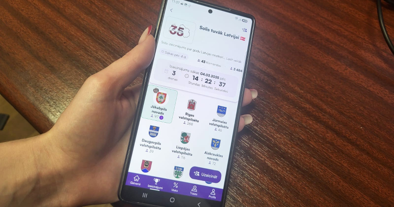 Pārstāvi Jēkabpils novadu soļo&scaron;anas izaicinājumā!