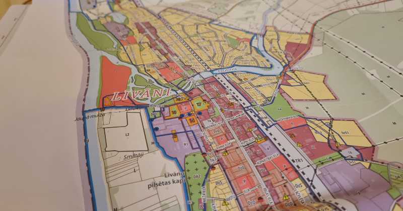 Plāno&scaron;anas dokumentos iekļauj Līvānu pilsētas papla&scaron;inā&scaron;anu un tiltu pār Daugavu
