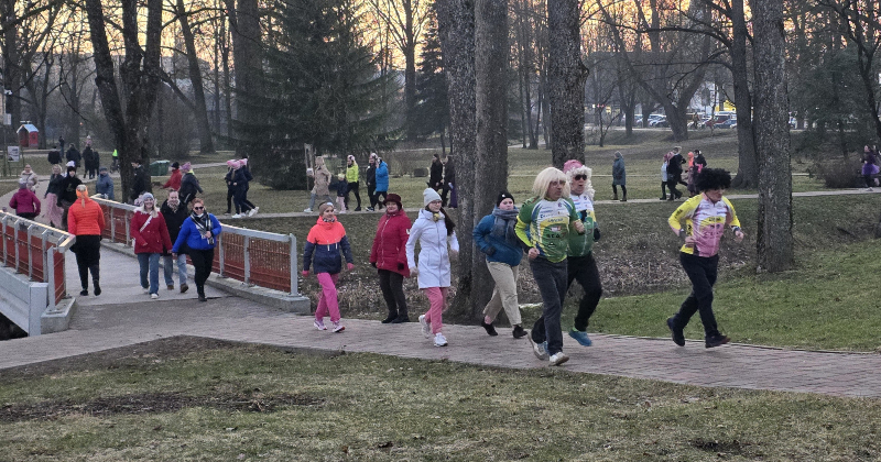 Jēkabpilī Sievie&scaron;u dienu atzīmē skrienot