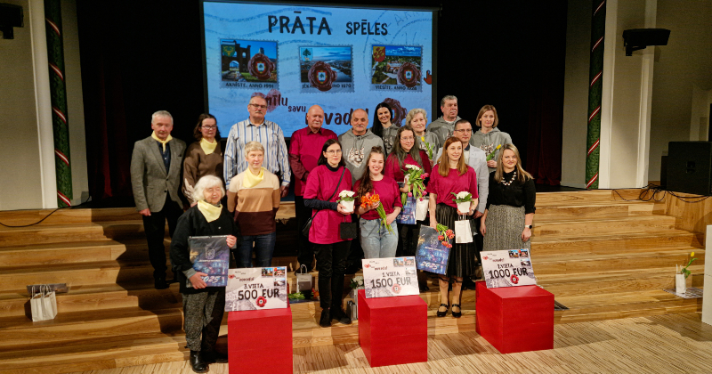 Pirmajās prāta spēlēs &ldquo;Mīlu savu novadu!&rdquo; uzvaru izcīna Viesīte