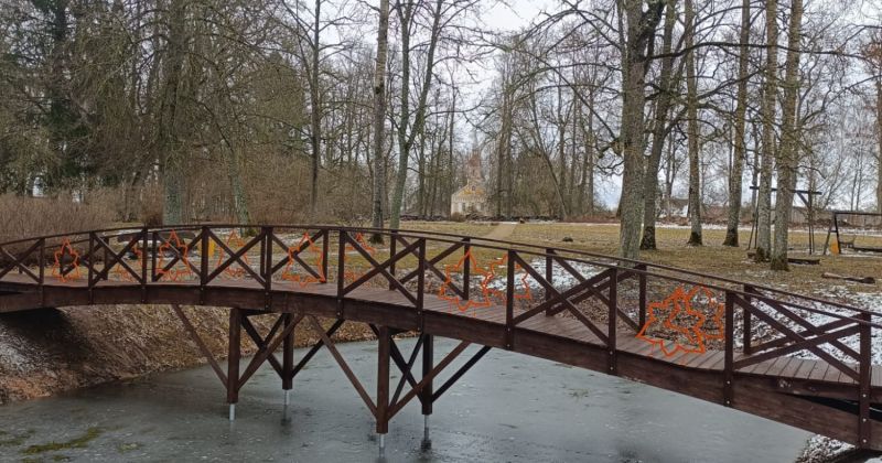 Asares muižas parkā izveidots jauns vides objekts