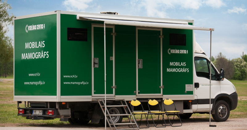 Pieejams mobilā mamogrāfa izbraukumu grafiks