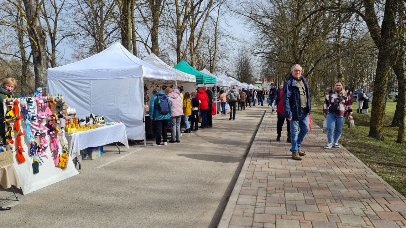 Mājražotājiem un amatniekiem iespēja piedalīties Lieldienu tirdziņā Jēkabpilī