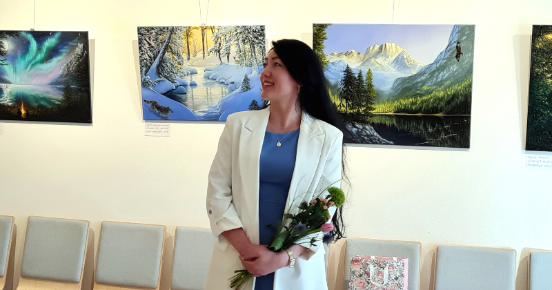 Ukrainietes Latvijā sevi izpauž mākslā un mūzikā