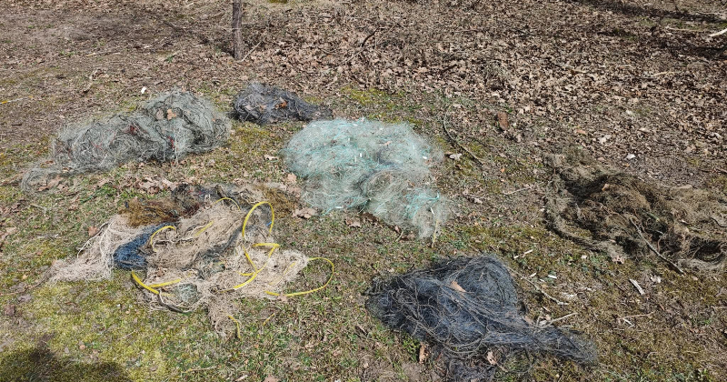 Nelikumīga zveja Līvānu novadā: atrasti tīkli un bezsaimnieka laiva 