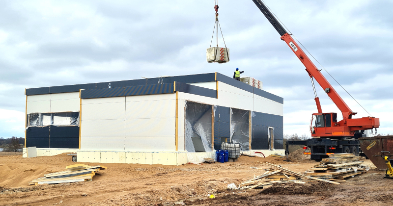 Pie Līvāniem būvē tehniskās apskates staciju