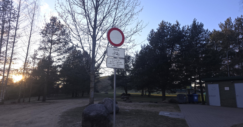 Jēkabpils Mežaparka veiktas izmaiņas satiksmes organizācijā (SHĒMA)