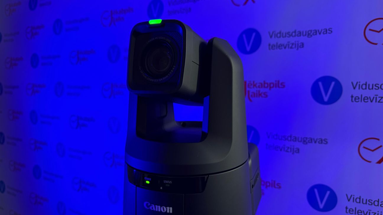 Turpinās projekta “Vidusdaugavas televīzijas satura veidošanas un pārraidīšanas modernizēšana” realizācija