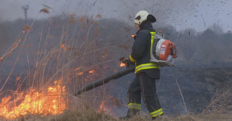 Lieldienu brīvdienās Jēkabpils novadā dzēsti pieci kūlas ugunsgrēki