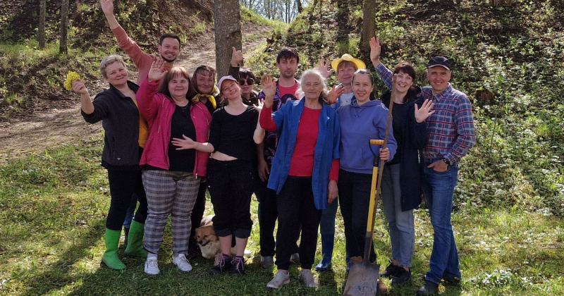 Līvānu novada iedzīvotāji aktīvi piedalās Lielajā talkā