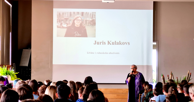 Līvānu 1. vidusskola Jura dienā atceras leģendāro komponistu Juri Kulakovu