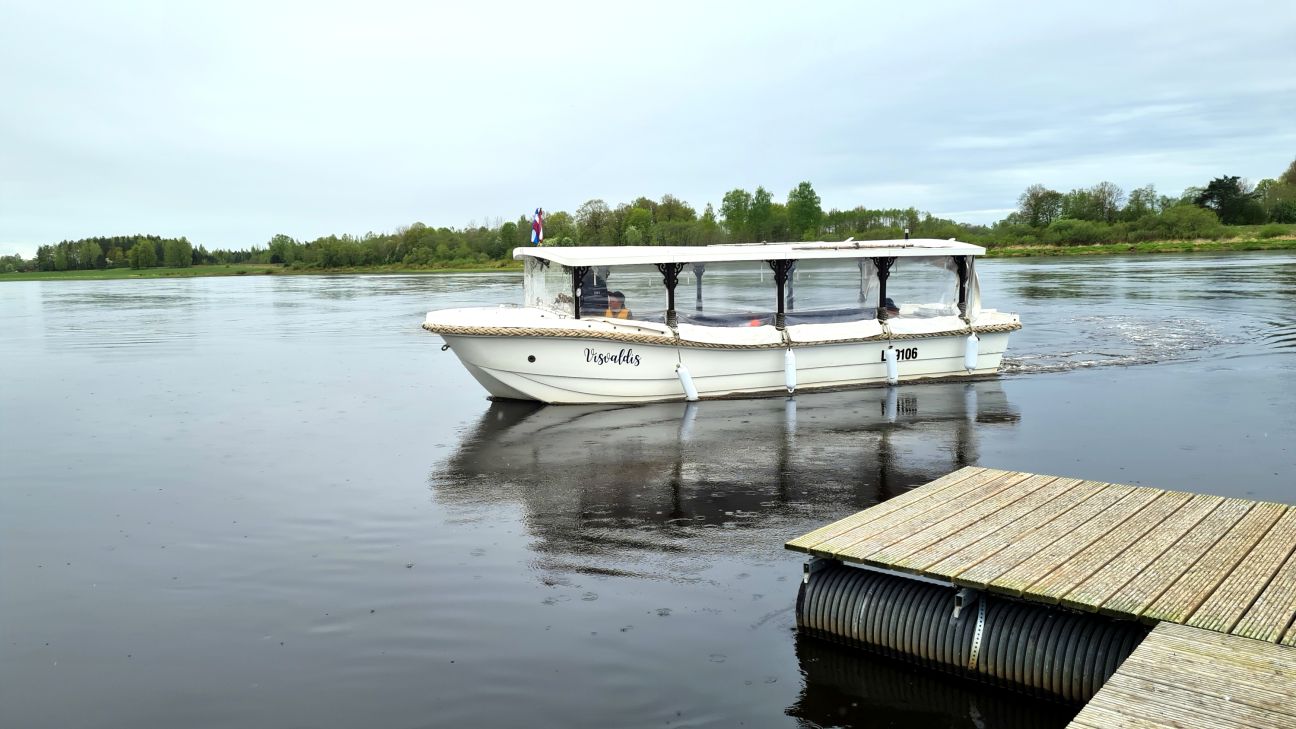 Kuģītis “Visvaldis” – Jersikas jaunums ūdens tūrismā
