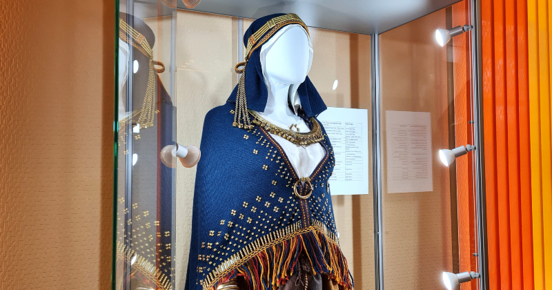 Viesītē rada 12.gadsimta sēļu sievas tautastērpu 