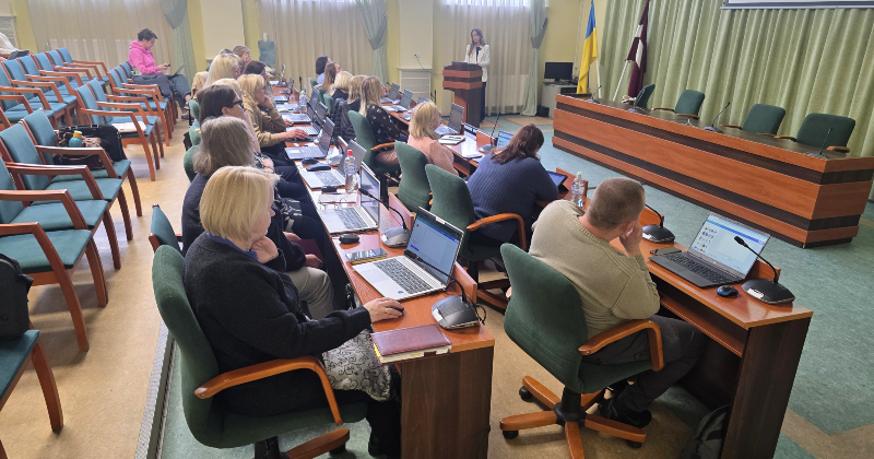 Jēkabpilī iedzīvotāji apgūst mūsdienīgu prezentāciju veido&scaron;anu