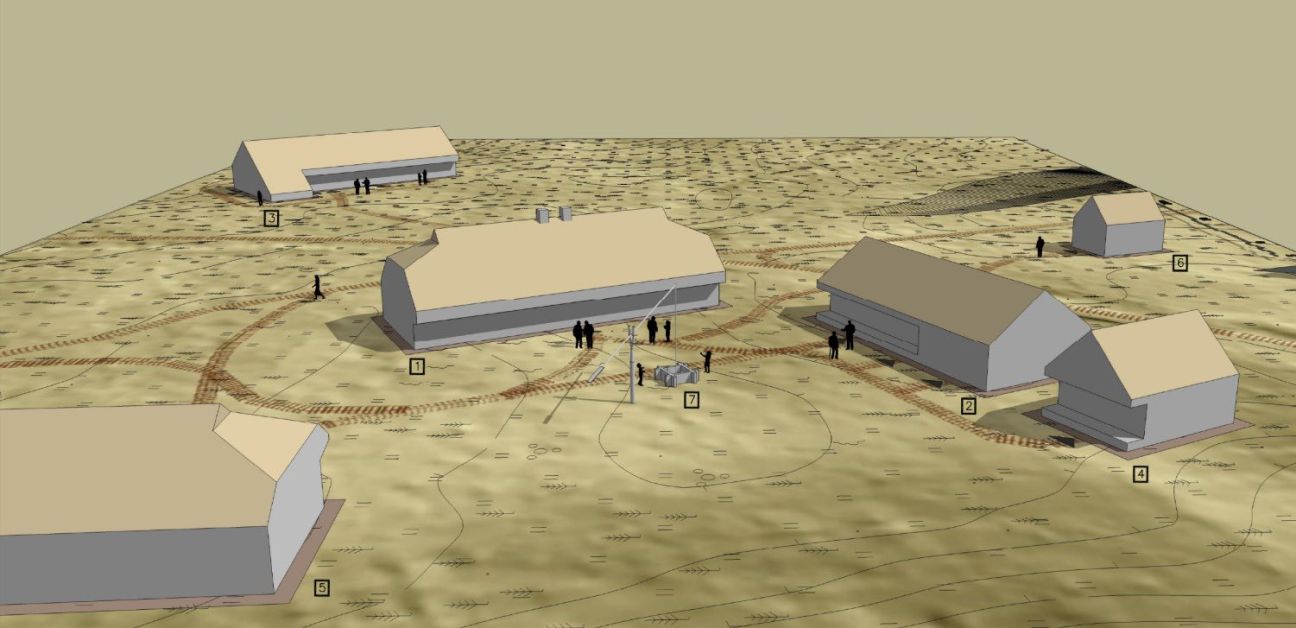 Latvijas Etnogrāfiskais brīvdabas muzejā top Sēlijas sētas makets