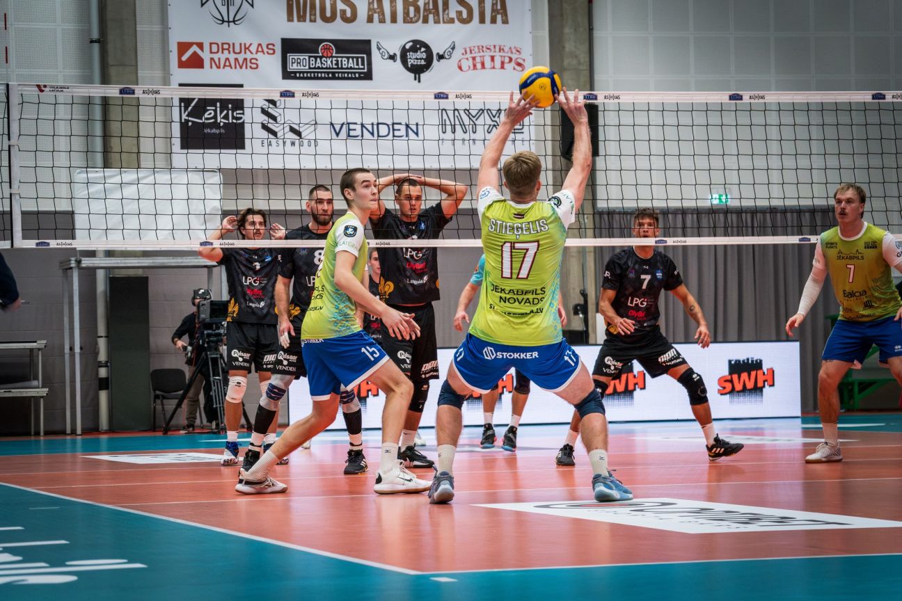  Latvijas vīriešu volejbola izlasei pievienojas vēl viens “Jēkabpils lūsis”