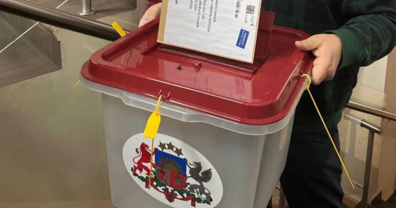 Jēkabpilī vēlē&scaron;anu komisija saņem pirmo pasta balsojumu no ārzemēm