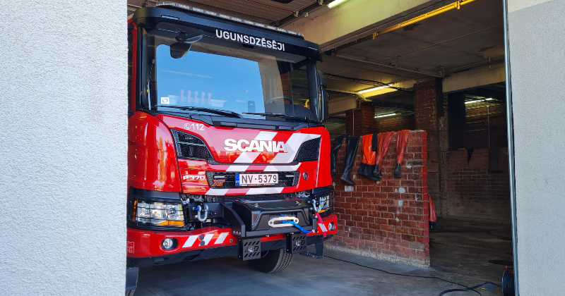 Jēkabpils novadā deg kūla, zari un atkritumi