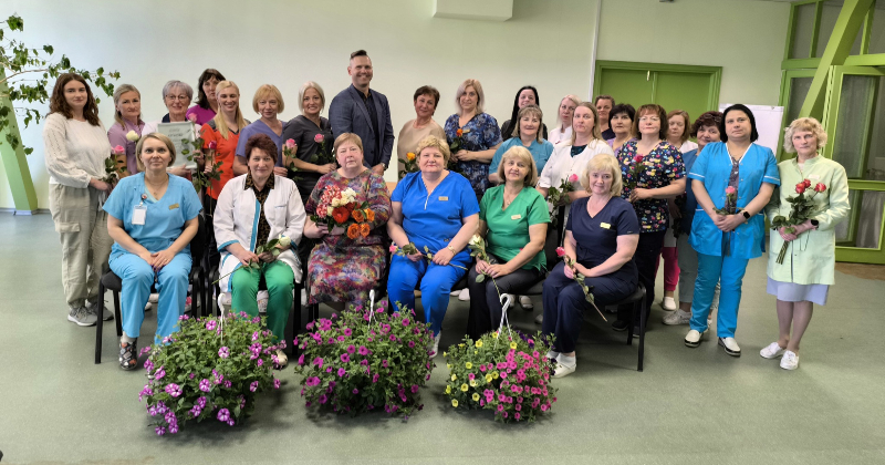 Jēkabpils reģionālajā slimnīcā atzīmē Māsu dienu