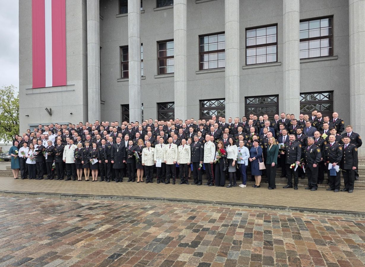 Līvānieši godināti VUGD 160. jubilejā un Ugunsdzēsēju dienā