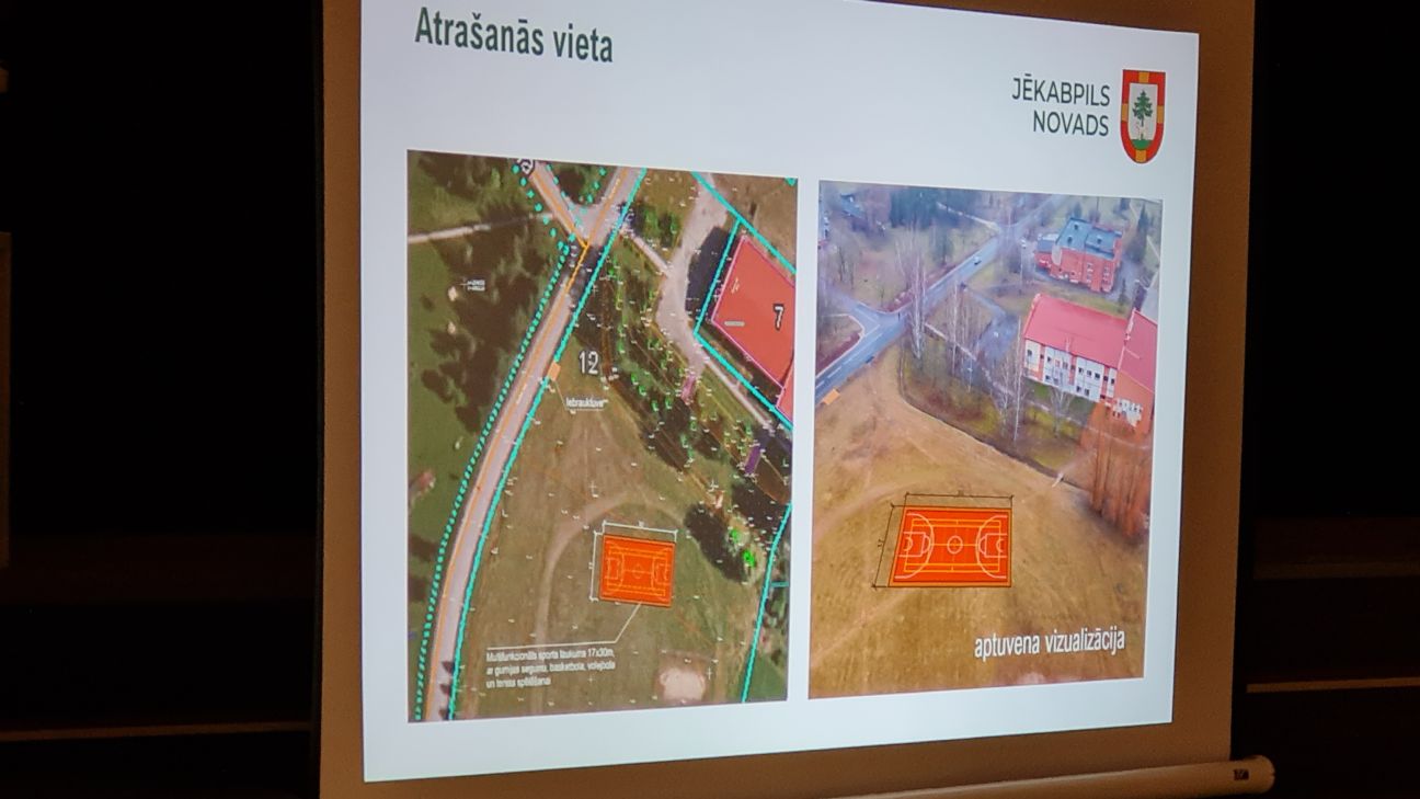 Salas jaunā sporta laukuma būvniecību plānots pabeigt līdz gada beigām