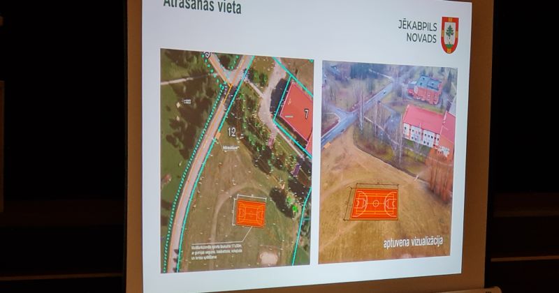 Salas jaunā sporta laukuma būvniecību plānots pabeigt līdz gada beigām