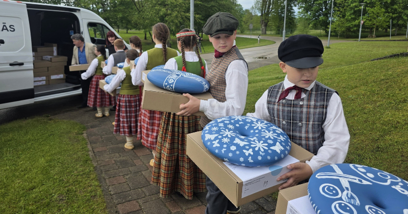 Līvānu novada pērles dodas ceļā uz dziesmu un deju svētkiem