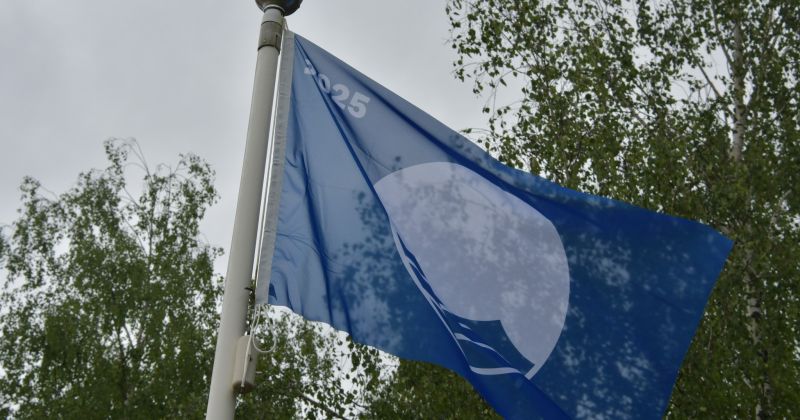 Radžu ūdenskrātuvē jau 16. gadu paceļ Zilo karogu