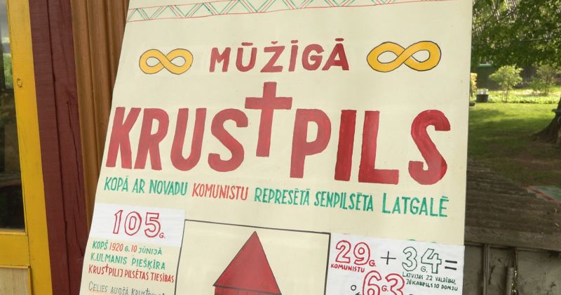 &Scaron;odien, 10. jūnijā, Krustpils pilsētai būtu 105. gadadiena