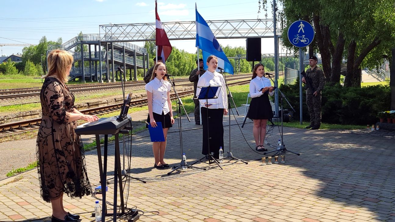 Līvānos piemin 1941. gada 14. jūnija deportācijas