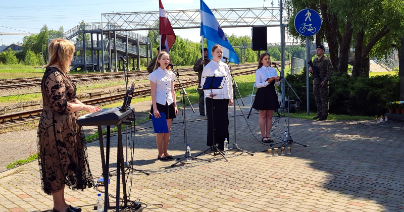 Līvānos piemin 1941. gada 14. jūnija deportācijas