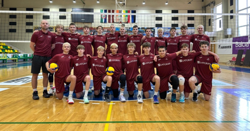Jēkabpilī sākusies U-16 volejbola izlases treniņnometne &ndash; komandā arī trīs jēkabpilie&scaron;i