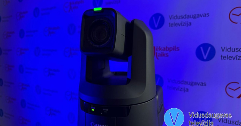 Projekta &ldquo;Vidusdaugavas televīzijas satura veido&scaron;anas un pārraidī&scaron;anas modernizē&scaron;ana&rdquo; risinājumi tiek izmantoti pa&scaron;valdību vēlē&scaron;anu atspoguļo&scaron;anā