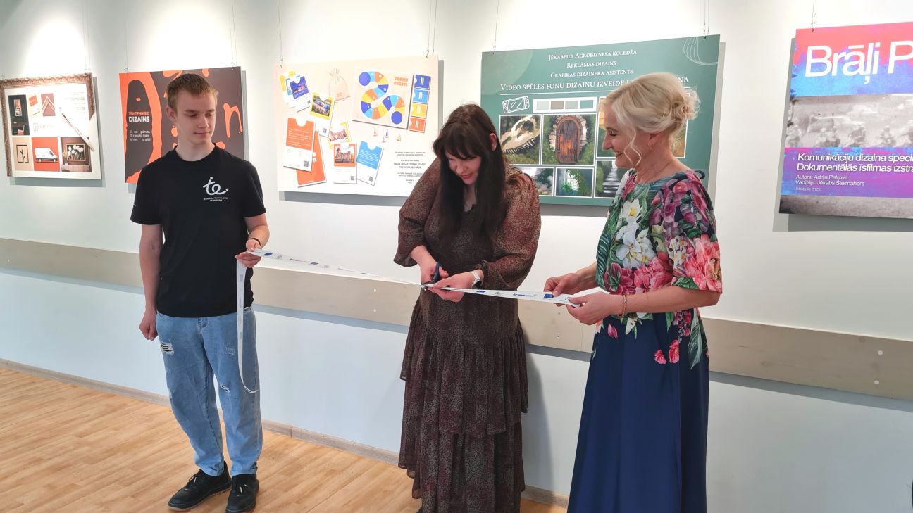 Jēkabpils Tehnoloģiju tehnikumā atklāj izstāžu un konferenču zāli