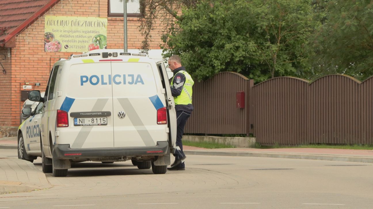 Rubenes pagastā policija aiztur smagi iereibušu šoferi