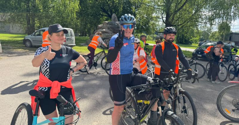 Jēkabpils novadā aizvadīts aktīvs un vēsturisks velo ceļojums