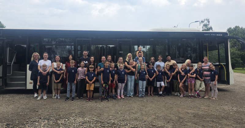 Jēkabpils mazākie dejotāji dodas ceļā uz Dziesmu un deju svētkiem