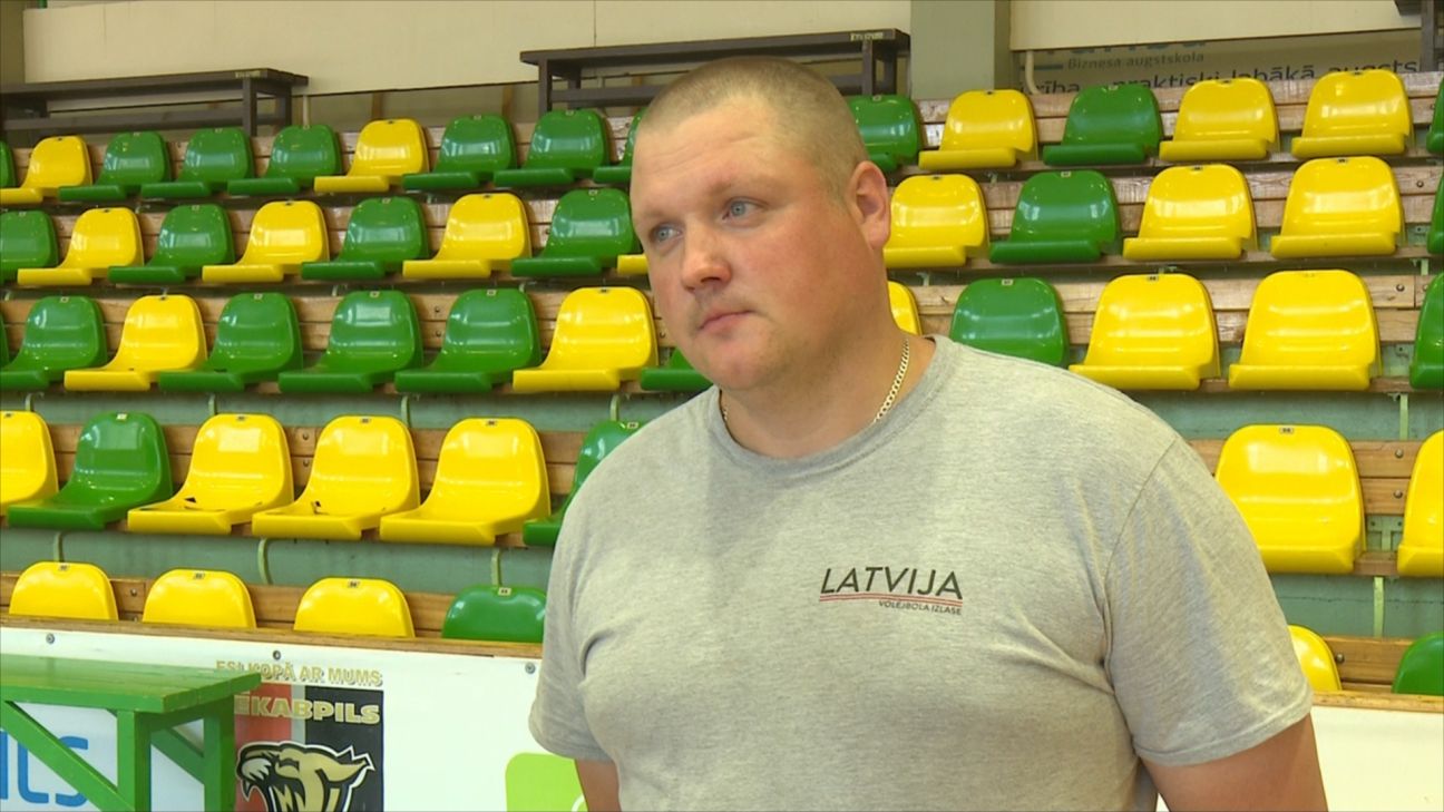 Obrumans: Norvēģi Latvijas vīriešu U-22 volejbola izlasei pārbaudes spēlēs bija vērtīgi pretinieki